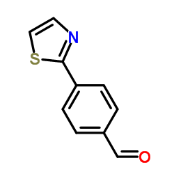 4-(Thiazol-2-yl)benzaldehyde structure