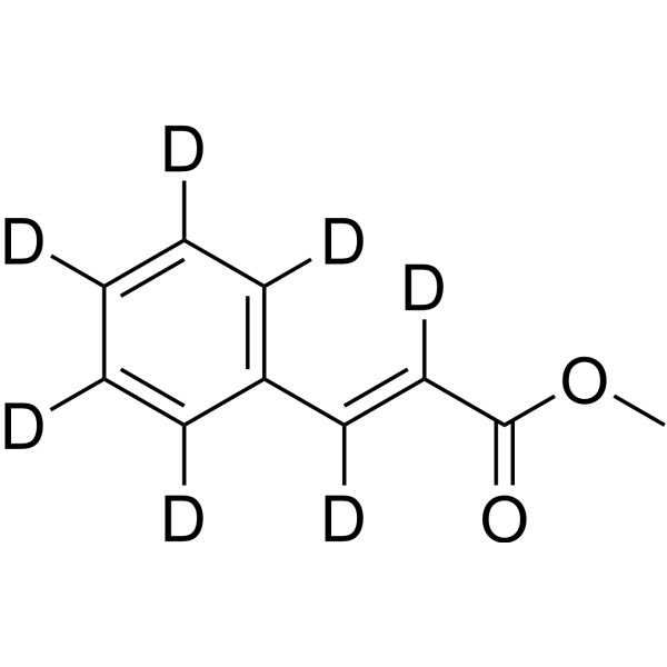 Methyl(E)-cinnamate-d7结构式