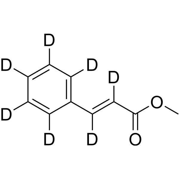 Methyl(E)-cinnamate-d7 Structure