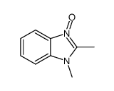 1H-Benzimidazole,1,2-dimethyl-,3-oxide(9CI) Structure