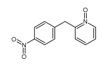 2-(4-nitro-benzyl)-pyridine-1-oxide Structure