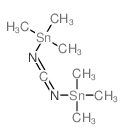 azanidylidenemethylideneazanide; trimethyltin结构式
