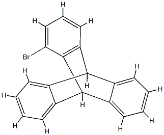 1-Bromo-9,10-dihydro-9,10-[1,2]benzenoanthracene结构式