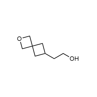 2-(2-氧杂螺[3.3]庚-6-基)乙烷-1-醇结构式