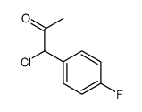 1-chloro-1-(4-fluorophenyl)propan-2-one structure