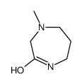 4-methyl-1,4-diazepan-2-one结构式