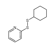 Cyclohexyl-pyridyl-(2)-disulfid Structure