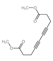 4,6-Decadiynedioicacid, 1,10-dimethyl ester结构式