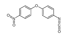 1-isocyanato-4-(4-nitrophenoxy)benzene结构式