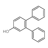 3,4-diphenylphenol Structure