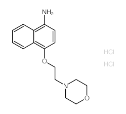 4-(2-MORPHOLINOETHOXY)NAPHTHALEN-1-AMINE DIHYDROCHLORIDE picture