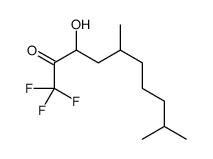 Trifluoroacetyl-3,7-dimethyloctanol结构式