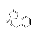 3-methyl-1-phenylmethoxy-2,5-dihydro-1λ5-phosphole 1-oxide Structure