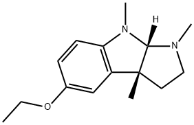 Pyrrolo[2,3-b]indole, 5-ethoxy-1,2,3,3a,8,8a-hexahydro-1,3a,8-trimethyl-, (3aR-cis)- (9CI) Structure