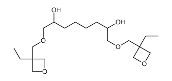 1,8-bis[(3-ethyloxetan-3-yl)methoxy]octane-2,7-diol结构式