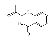 2-[(2-OXOPROPYL)THIO]BENZOIC ACID structure