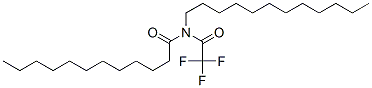 N-Dodecyl-N-(trifluoroacetyl)dodecanamide Structure