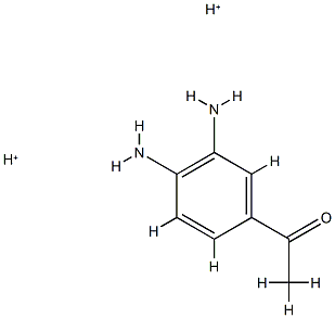 Acetophenone,3,4-diamino-,conjugate diacid (8CI) Structure