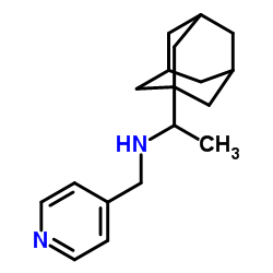 1-(Adamantan-1-yl)-N-(4-pyridinylmethyl)ethanamine结构式