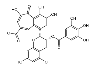 epitheaflavic acid 3'-monogallate结构式