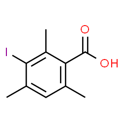 3-Iodo-2,4,6-trimethylbenzoic acid Structure