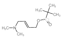 [(E)-4-dimethylaminobut-2-enyl] 2,2-dimethylpropanoate structure