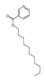 undecyl pyridine-3-carboxylate Structure