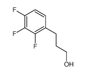 3-(2,3,4-三氟苯基)-1-丙醇结构式