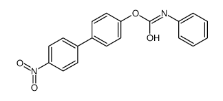 [4-(4-nitrophenyl)phenyl] N-phenylcarbamate Structure