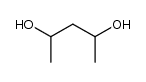 2(R),4(R)-dihydroxypentane Structure