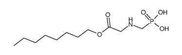 n-octyl N-phosphonomethylglycinate结构式