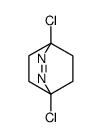 1,4-dichloro-2,3-diazabicyclo[2.2.2]oct-2-ene结构式