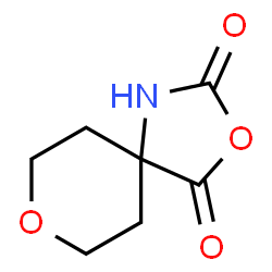 3,8-dioxa-1-azaspiro[4.5]decane-2,4-dione Structure