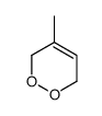 4-methyl-3,6-dihydro-1,2-dioxine结构式