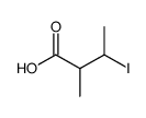 3-iodo-2-methyl-butyric acid Structure