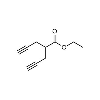 Ethyl 2-(prop-2-yn-1-yl)pent-4-ynoate Structure