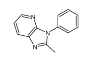 2-methyl-3-phenylimidazo[4,5-b]pyridine结构式