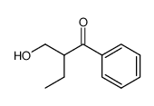 2-(Hydroxymethyl)-1-phenyl-1-butanone结构式