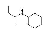 N-butan-2-ylcyclohexanamine Structure