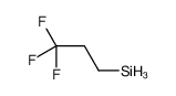 3,3,3-trifluoropropylsilane结构式