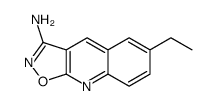 6-Ethyl[1,2]oxazolo[5,4-b]quinolin-3-amine结构式