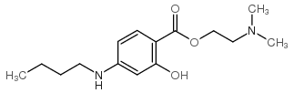 Hydroxytetracaine Structure