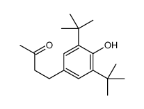 4-(3,5-ditert-butyl-4-hydroxyphenyl)butan-2-one Structure