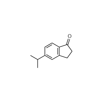 5-Isopropyl-2,3-dihydro-1H-inden-1-one Structure