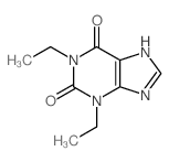 1H-Purine-2,6-dione, 1,3-diethyl-3,7-dihydro- picture