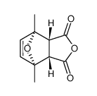 exo-cis-1,7-dimethyl-4,10-dioxatricyclo[5.2.1.02,6]dec-8-ene-3,5-dione结构式