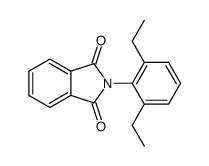 2-(2,6-diethylphenyl)isoindole-1,3-dione结构式