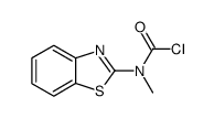 benzothiazol-2-yl-methyl-carbamoyl chloride Structure