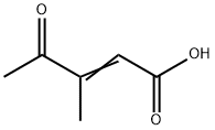 3-methyl-4-oxo-2-pentenoic acid Structure