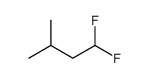 1,1-difluoro-3-methylbutane Structure